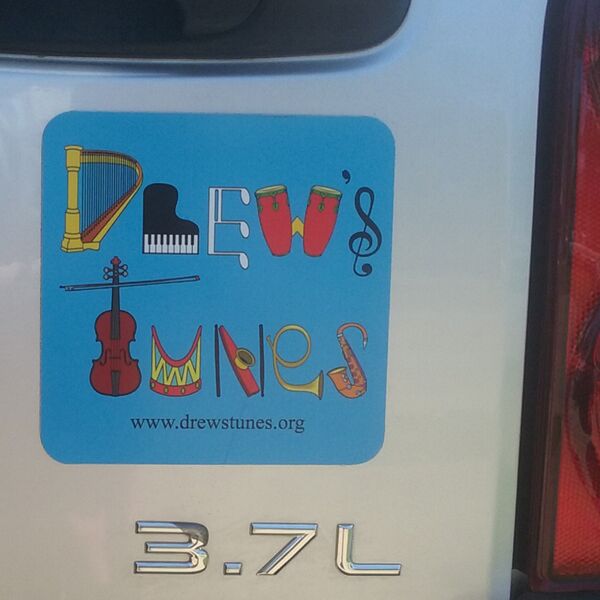 small auto magnets round - square  -shaped Thumbnail