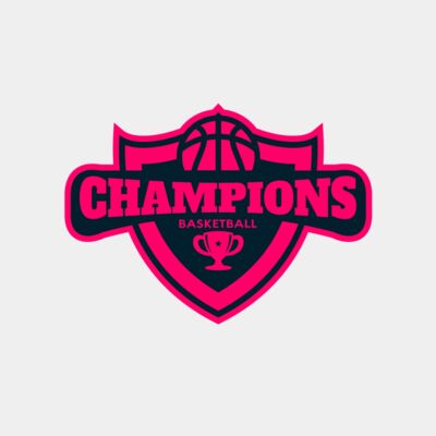 Champions Basketball League logo template Thumbnail