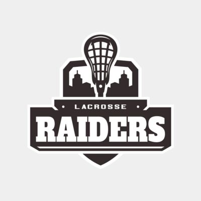 Raiders Lacrosse Logo Template Thumbnail