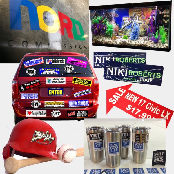 Decals - Labels - Vinyl Letters Thumbnail