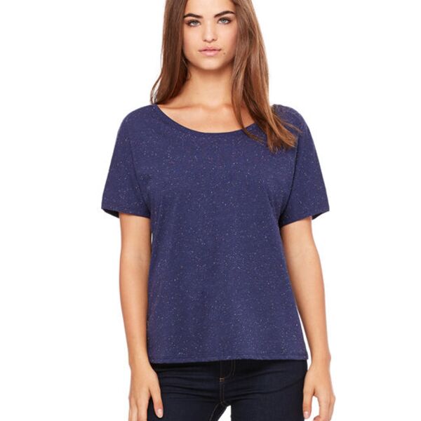 Belle Canvas Ladies' Slouchy Scoop-Neck T-Shirt Thumbnail