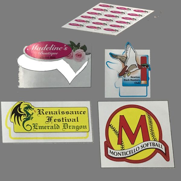 Tiny-Super Small Labels - Stickers  up to 4 sq inch Thumbnail