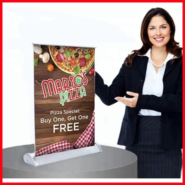 Countertop banner display stands 11.75" x 17.5"  Thumbnail