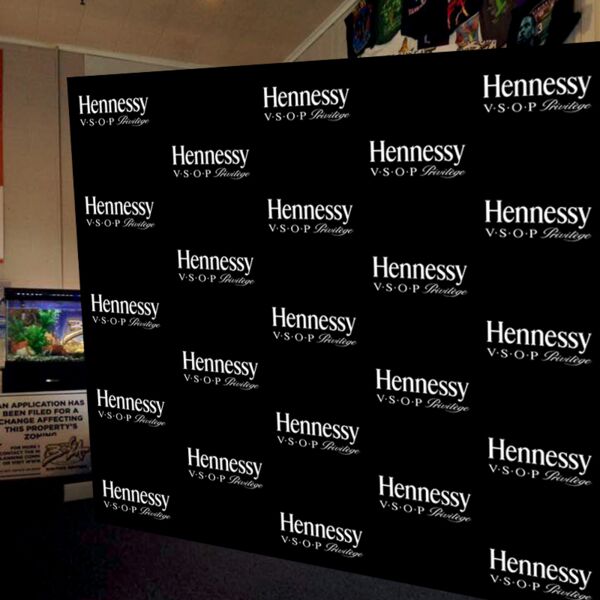 Step and repeat-Large Back Drop Banners with pole pockets and size options Thumbnail