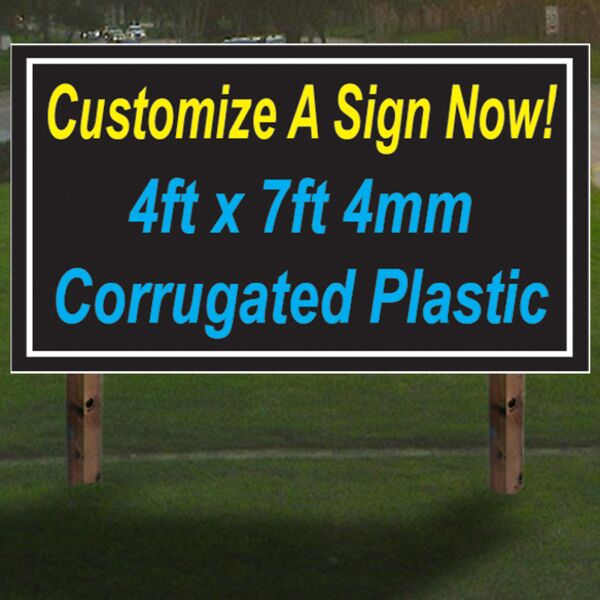 84x48 corrugated plastic Thumbnail