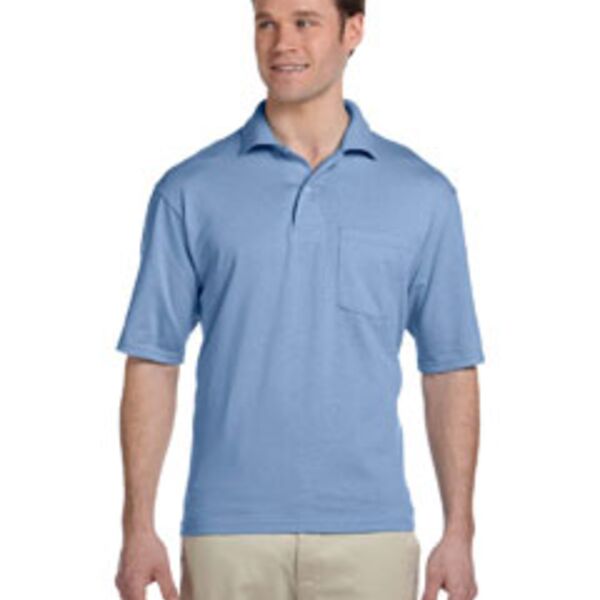 Jerzees Adult 50/50 SpotShield™ Pocket Jersey Polo  Thumbnail