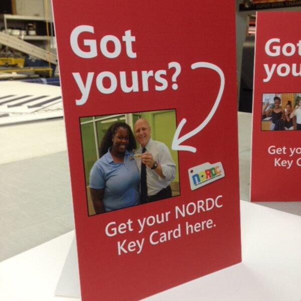 Counter display signs - indoor or outdoor with optional wing back Thumbnail