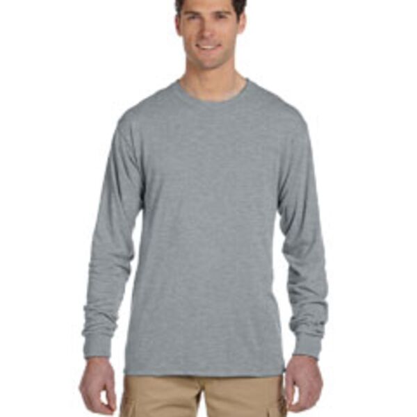 Jerzees Adult 5.3 oz., DRI-POWER® SPORT Long-Sleeve T-Shirt Thumbnail