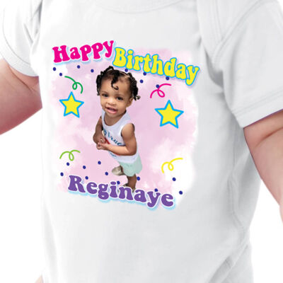 Little Ones 1st or 2nd Birthday  Adult Ts  (Add a photo and edit) Thumbnail