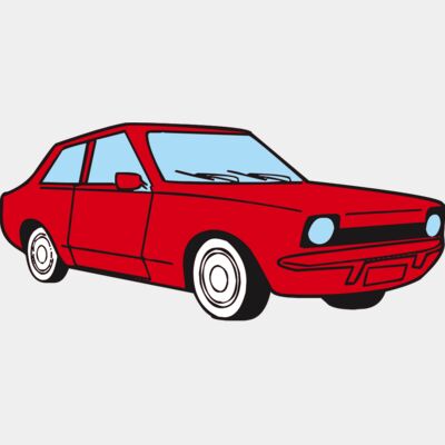 Colored Muscle Car Thumbnail