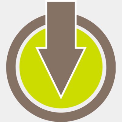 Arrow in Circle - 3 Color Thumbnail