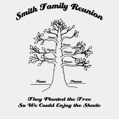 Family Tree Reunion Template Thumbnail