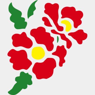 Flower Bloom 1 - 3 color Thumbnail