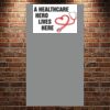 4ftx7ft stand up interior sign Thumbnail