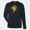 Dry Fit UPF protection Unisex Capital Long Sleeve Performance T-Shirt Thumbnail