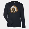 Dry Fit UPF protection Unisex Capital Long Sleeve Performance T-Shirt Thumbnail