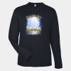 Dry Fit UPF protection Unisex Capital Long Sleeve Performance T-Shirt Thumbnail