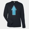 Dry Fit UPF protection Unisex Capital Long Sleeve Performance T-Shirt Thumbnail