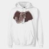 9.7 oz. Hoodie Ultimate Cotton® 90/10 Hanes Thumbnail