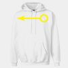 9.7 oz. Hoodie Ultimate Cotton® 90/10 Hanes Thumbnail